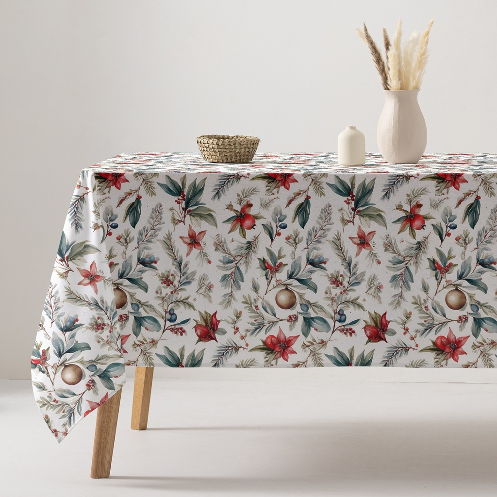 Mantel Navidad Antimanchas HOSLEY