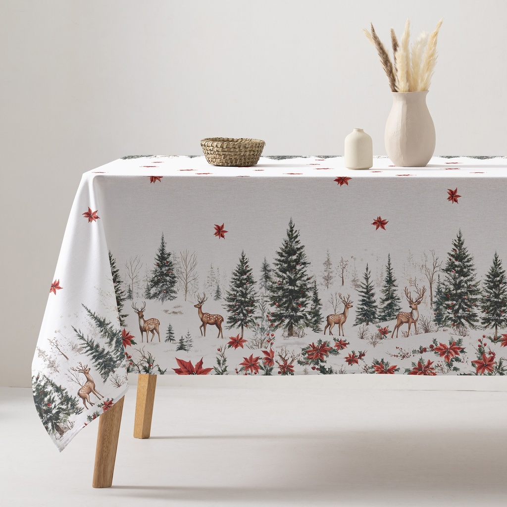 Mantel Navidad Antimanchas ROVEN
