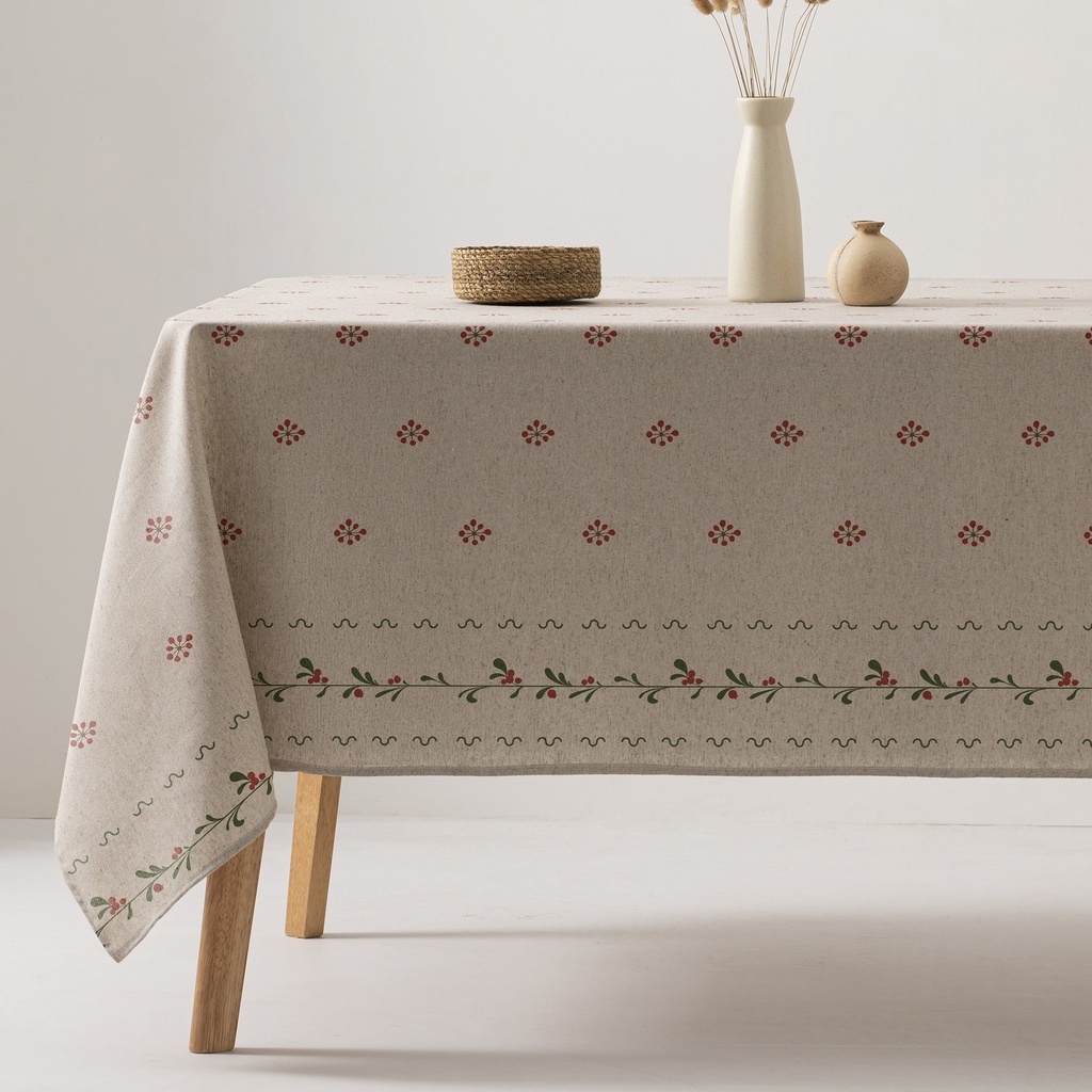 Mantel Navidad Lino AUREL
