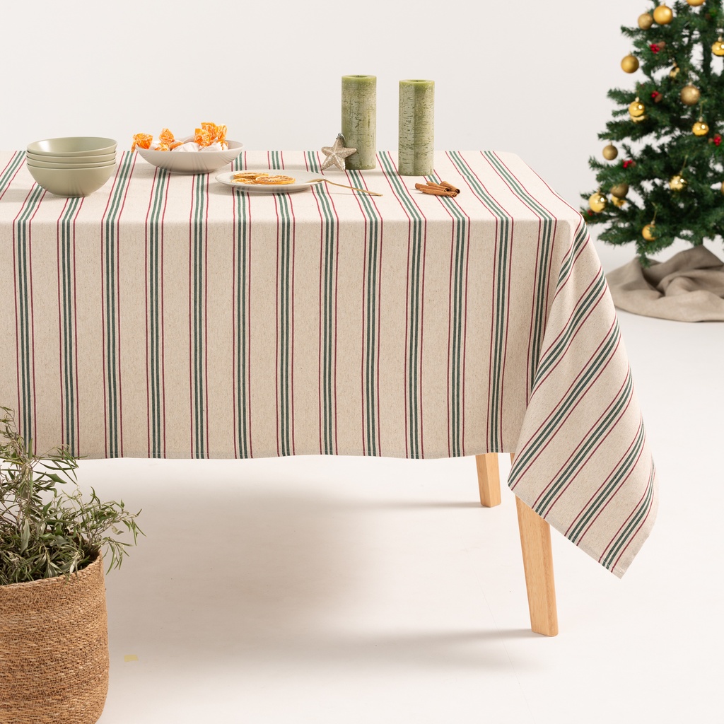 Mantel Navidad Lino BARDY