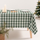 Mantel Jacquard Navidad Check
