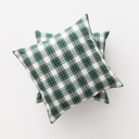 Pack 2 Fundas de Cojín Jacquard Navidad Check 45x45cm