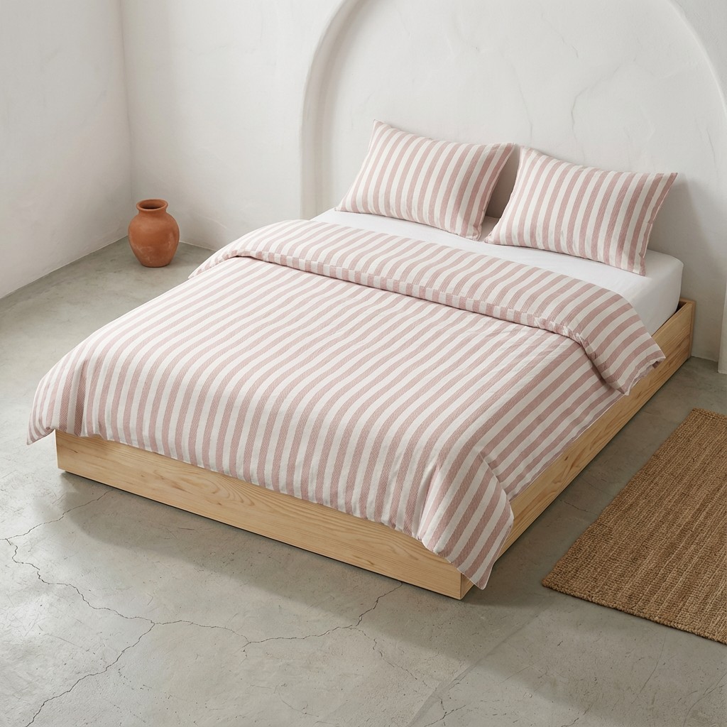 Funda Nórdica 100% Algodón NUVIA + Funda de Almohada