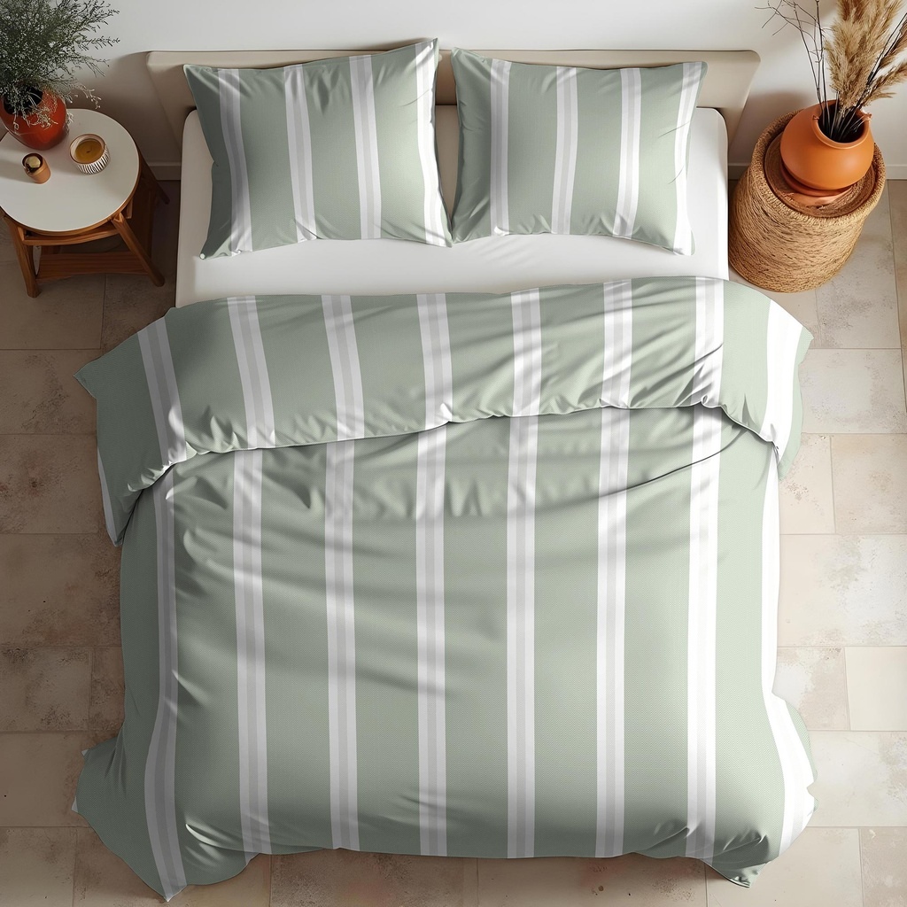 Funda Nórdica 100% Algodón EVORA + Funda de Almohada