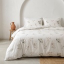 Funda Nórdica 100% Algodón FLORISA + Funda de Almohada