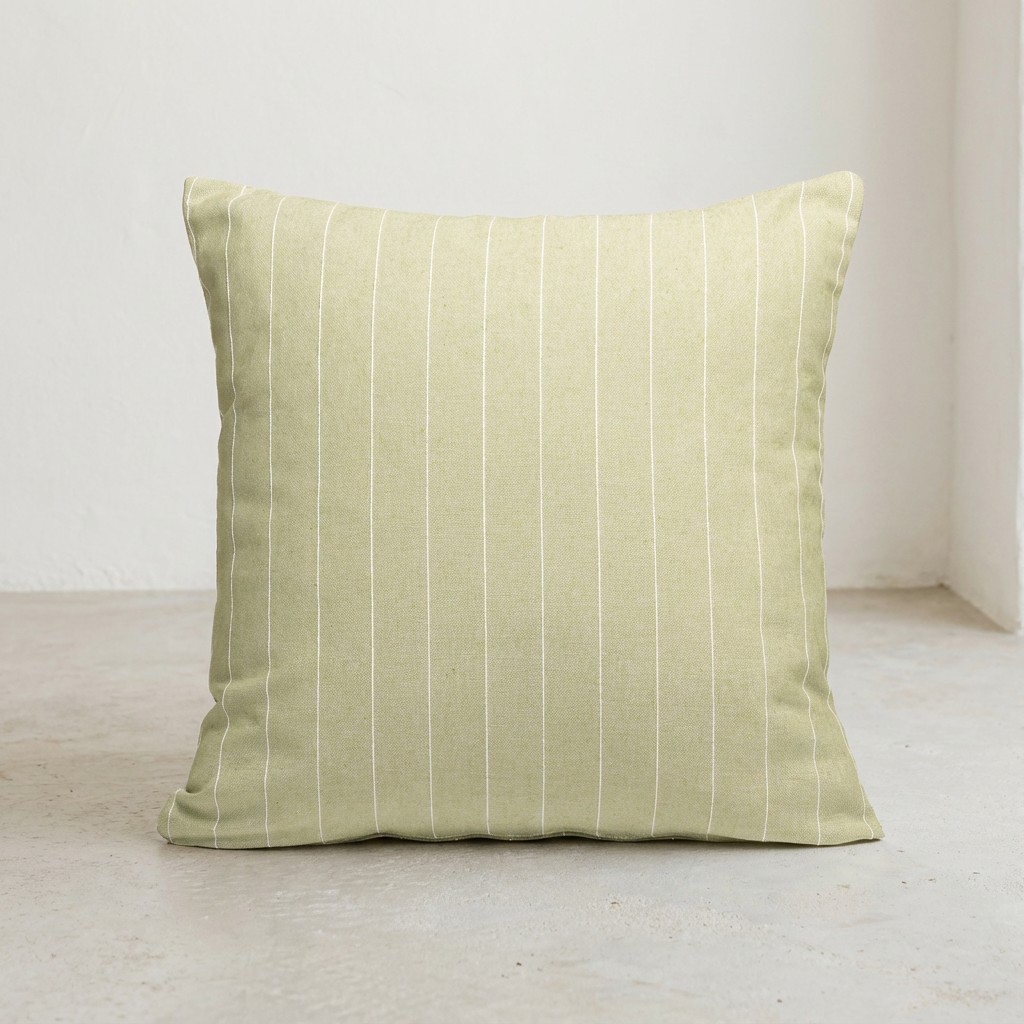 [FC2PESPVE-45] Pack 2 Fundas de Cojín Hilo Relieve PESPUNT (Verde, 45x45 cm)