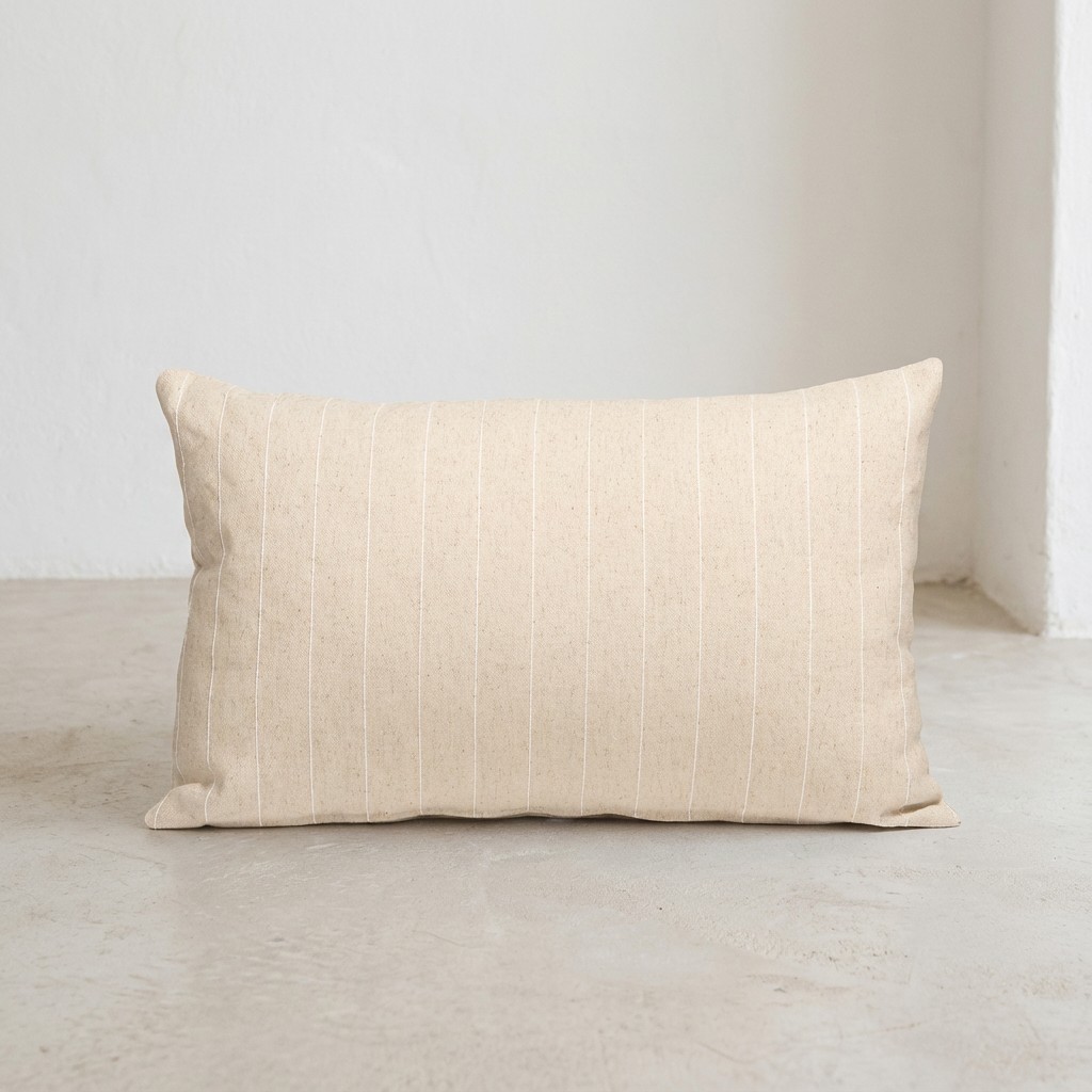 [FC2PESPLI-50] Pack 2 Fundas de Cojín Hilo Relieve PESPUNT (Lino, 50x30 cm)