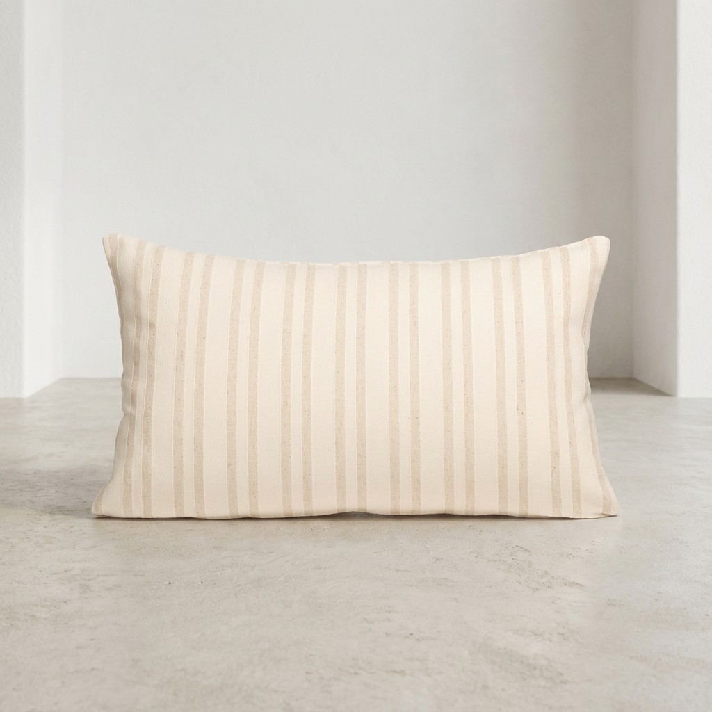 Pack 2 Fundas de Cojín Rayas Relieve TRAMUNTANA