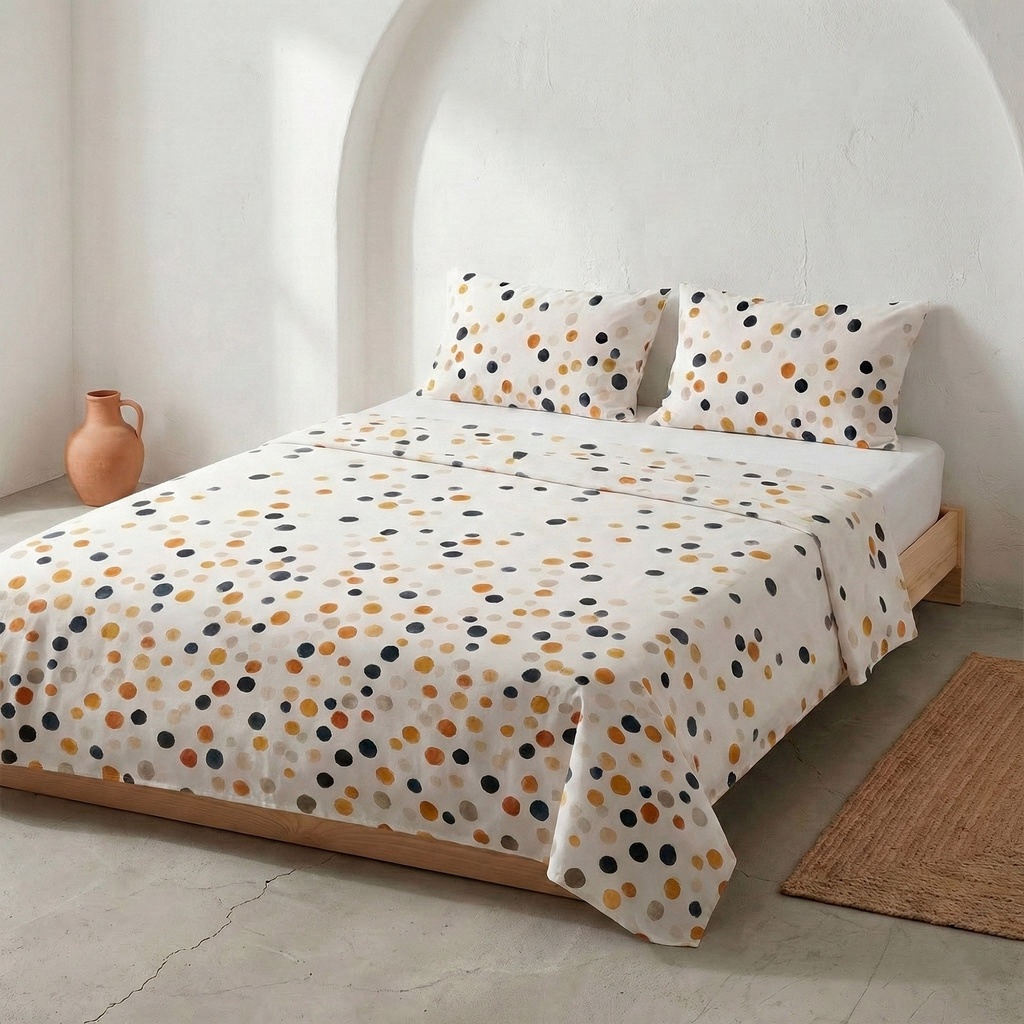 Juego de Sábanas 100% Algodón OLIVIA