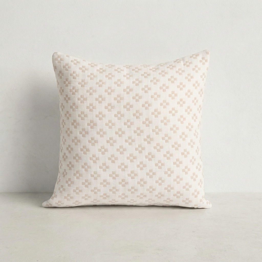 Pack 2 Fundas de Cojín Jacquard Algodón PUNT CRUZ