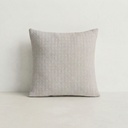 Pack 2 Fundas de Cojín Jacquard Algodón QUADRA