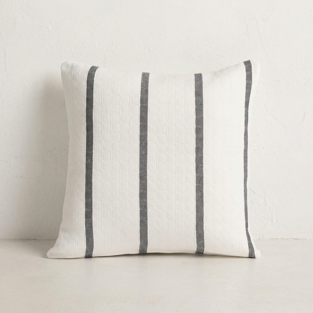 [FC2RETTAAZ-45] Pack 2 Fundas de Cojín Jacquard Algodón RETTA (Azul Marino)