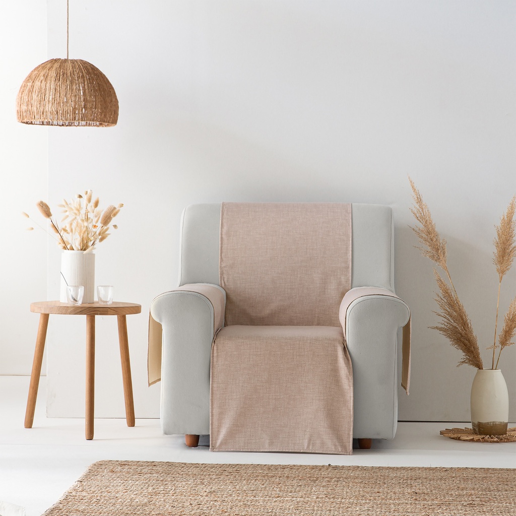 [CSPUP1P-BE] Cubre Sofa Puppy impermeable (Beige, 1 plaza)