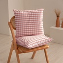 Pack 2 fundas cojín Vichy 45x45 cm