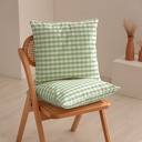 Pack 2 fundas cojín Vichy 45x45 cm