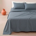 Juego de sábanas lisa 100% algodón