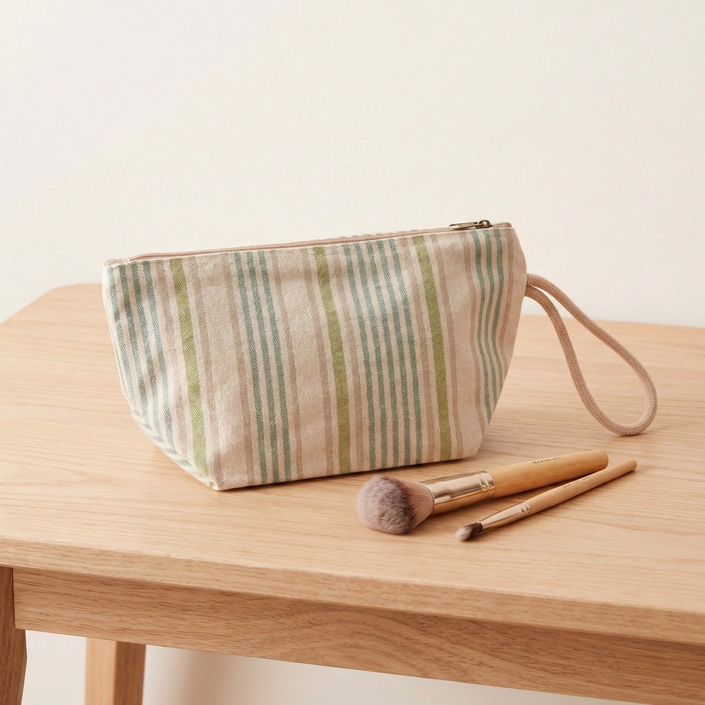 Neceser mediano rayas Lira 25x15 cm