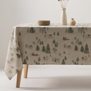 Mantel Navidad Lino GLINT